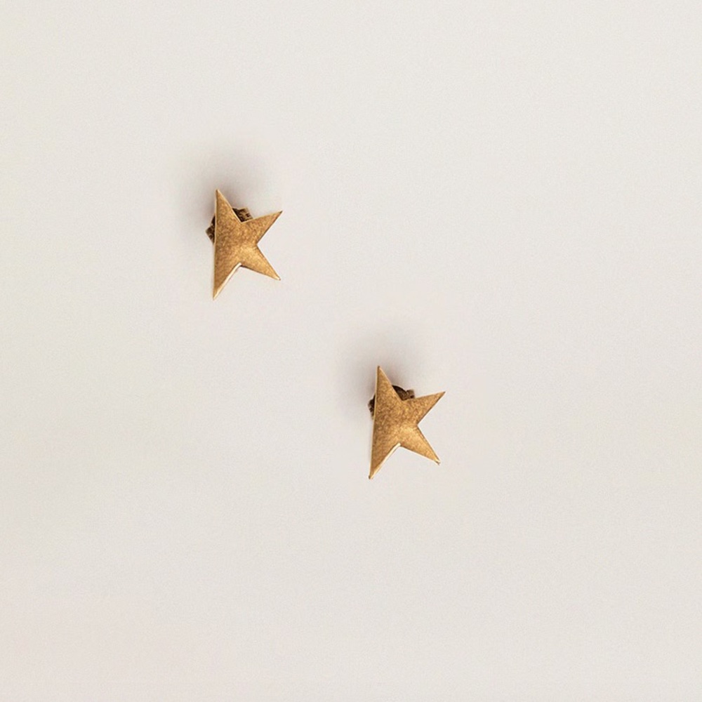 Golden Goose star stud earrings